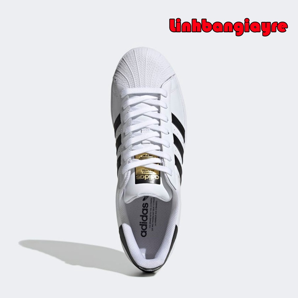 Giày Thể Thao Nam Nữ Das Superstar Tem Vàng Độn Đế 5cm, Đẹp, Êm, Bền, Hàng SC, Bản Trung Quốc