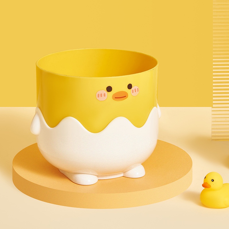 Ống Đựng Bút Để Bàn Hình Vịt Vàng