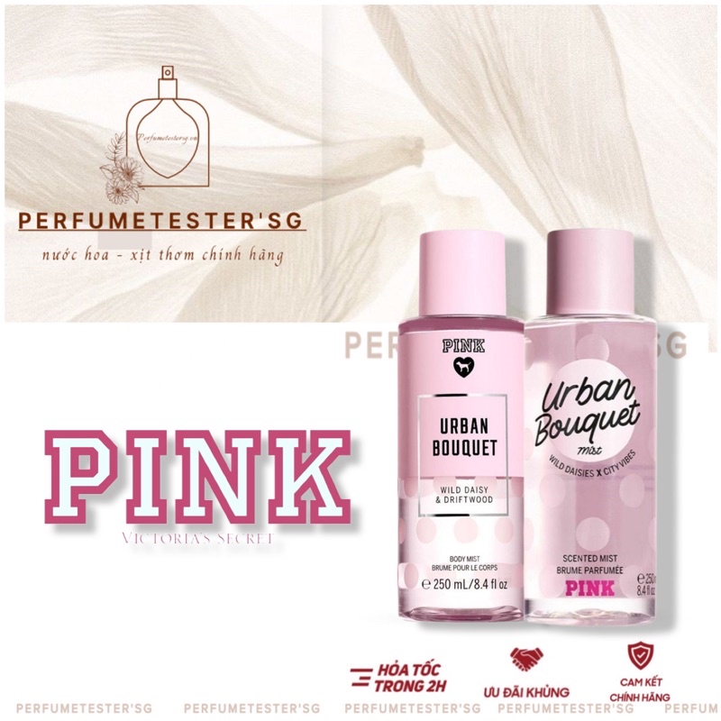 Xịt Thơm Toàn Thân Victoria's Secret PINK Urban Bouquet Body Mist -perfumetester