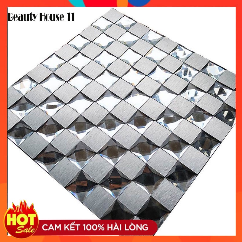 Gạch thủy tinh, gạch mosaic trang trí nhà cửa, trang trí quán cao cấp