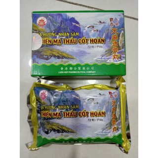 Nhân sâm linh chi thiên ma thấu cốt hoàn chính hãng