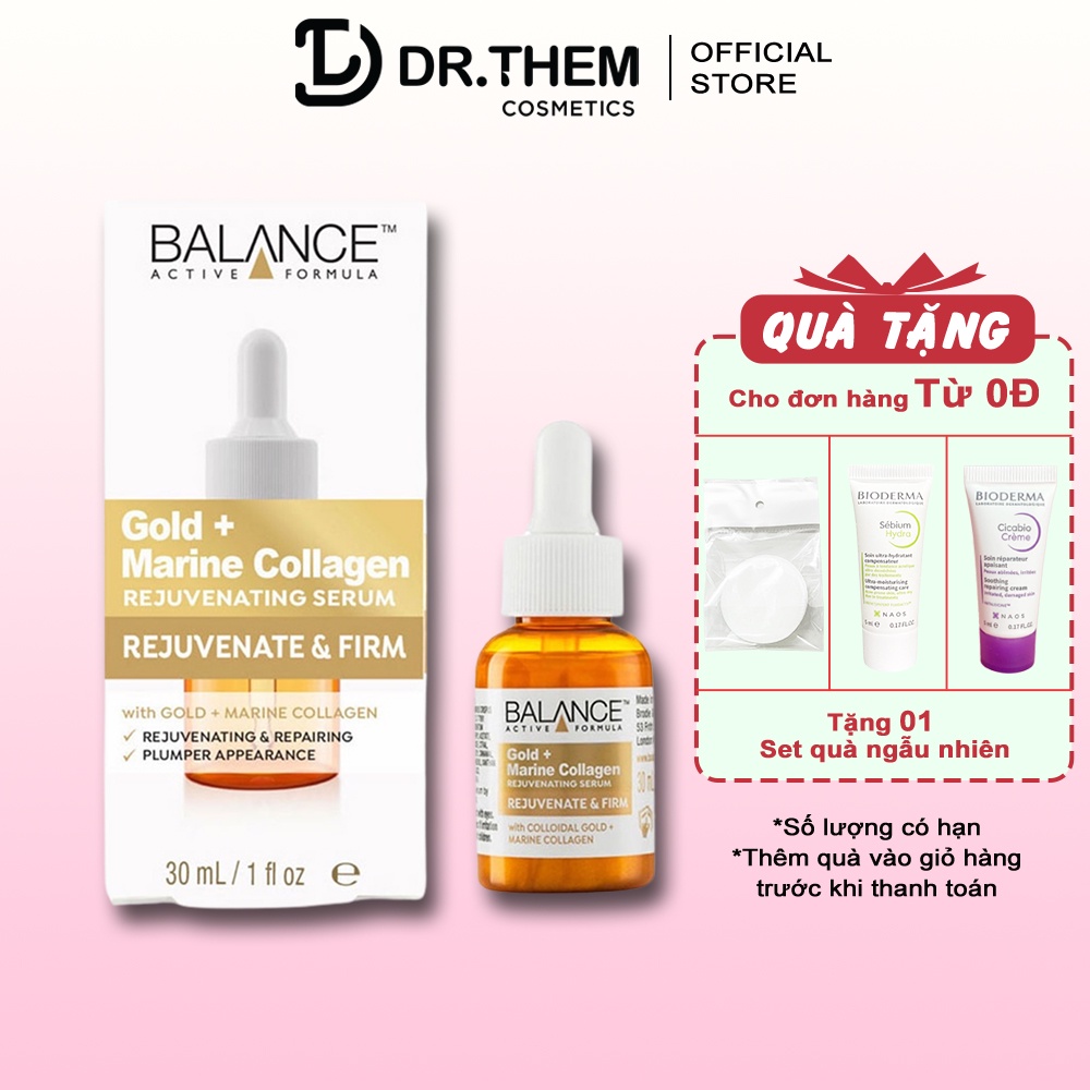 Serum Balance Active Formula Gold + Marine Collagen Rejuvenating 30ml