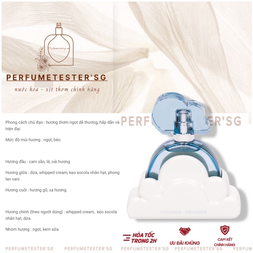 Nước hoa  ARIANA GRAND CLOUD -𝒑𝒆𝒓𝒇𝒖𝒎𝒆𝒕𝒆𝒔𝒕𝒆𝒓