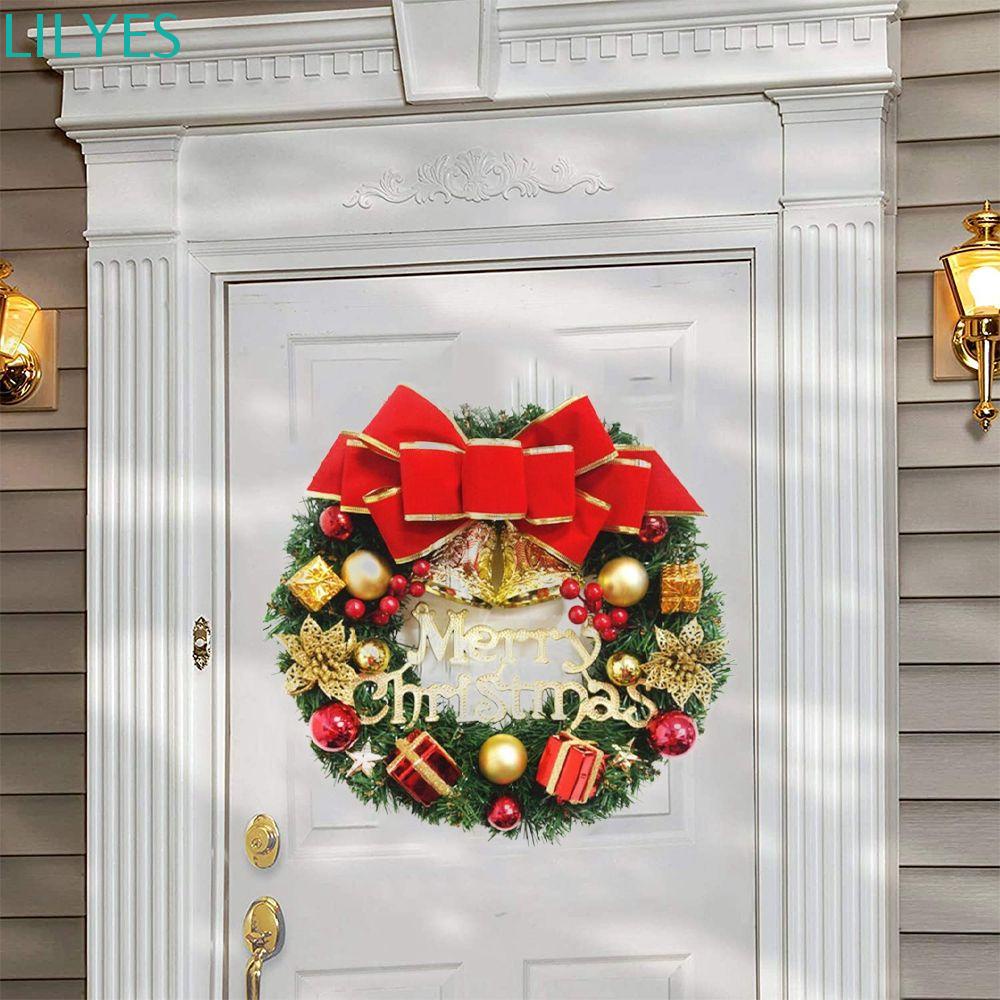Vòng Hoa Treo Cửa Trang Trí Giáng Sinh