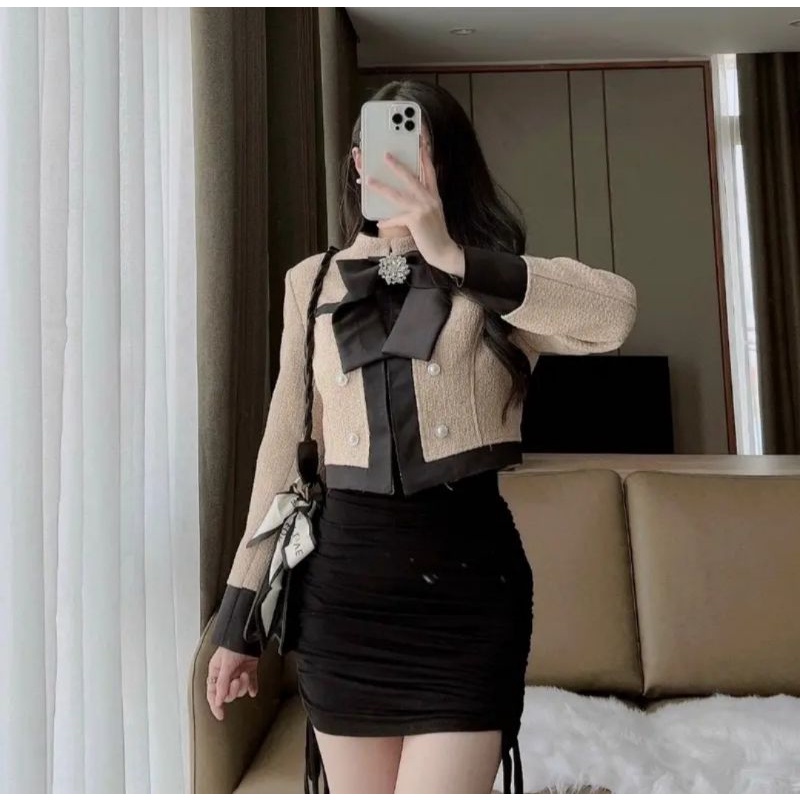 Pass áo Dạ Stweet nơ hàng Quảng Châu, ảnh thật cuối