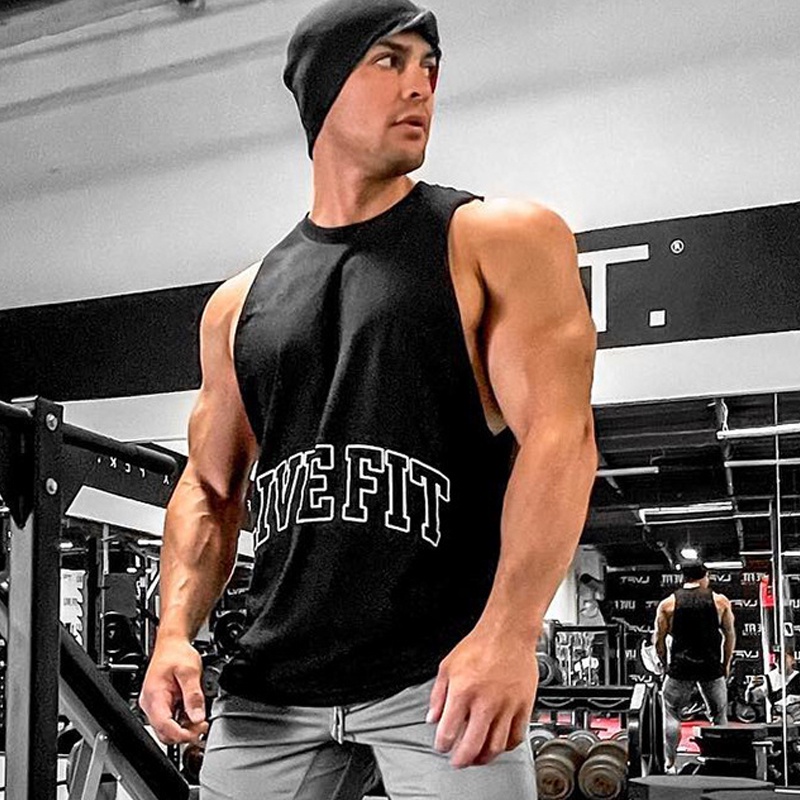 Áo Ba Lỗ Thể Thao Dáng Rộng Bằng Vải Cotton Plus Size M-3XL Thời Trang Mùa Hè Cho Nam