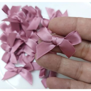 Nơ  lụa trang trí , size 1cm (50 nơ)
