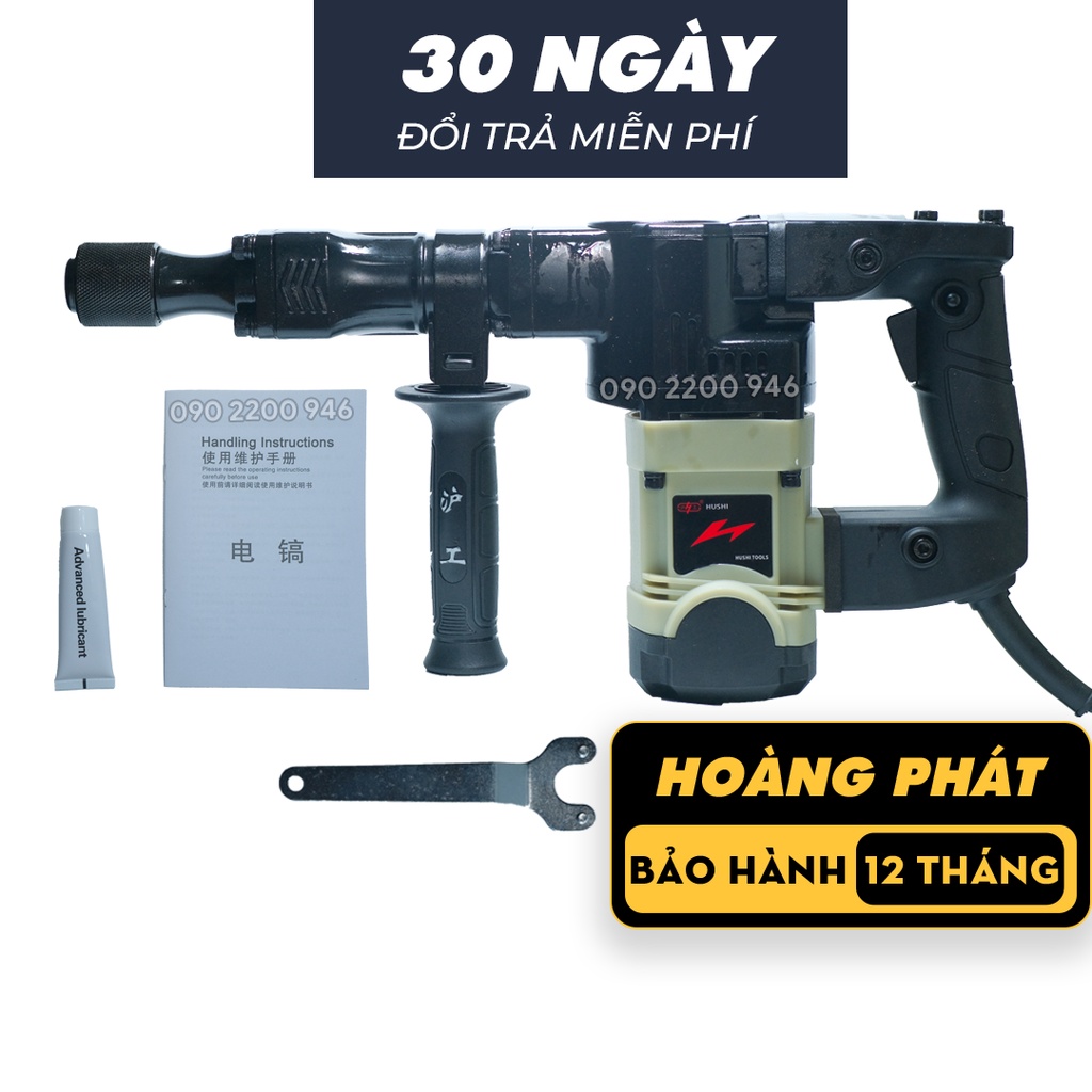 Máy đục bê tông hugong hushi 556 | đục bê tông mũi 17ly | máy chuyên đục , điện nước , điện lạnh, xây dựng , dây đồng