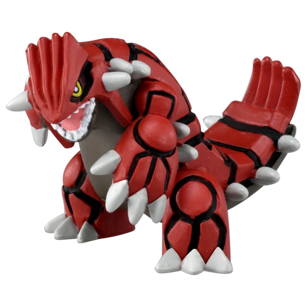 Bộ mô hình 3 Pokemon moncolle takara tomy - Mew Groudon Kyore Battle Set