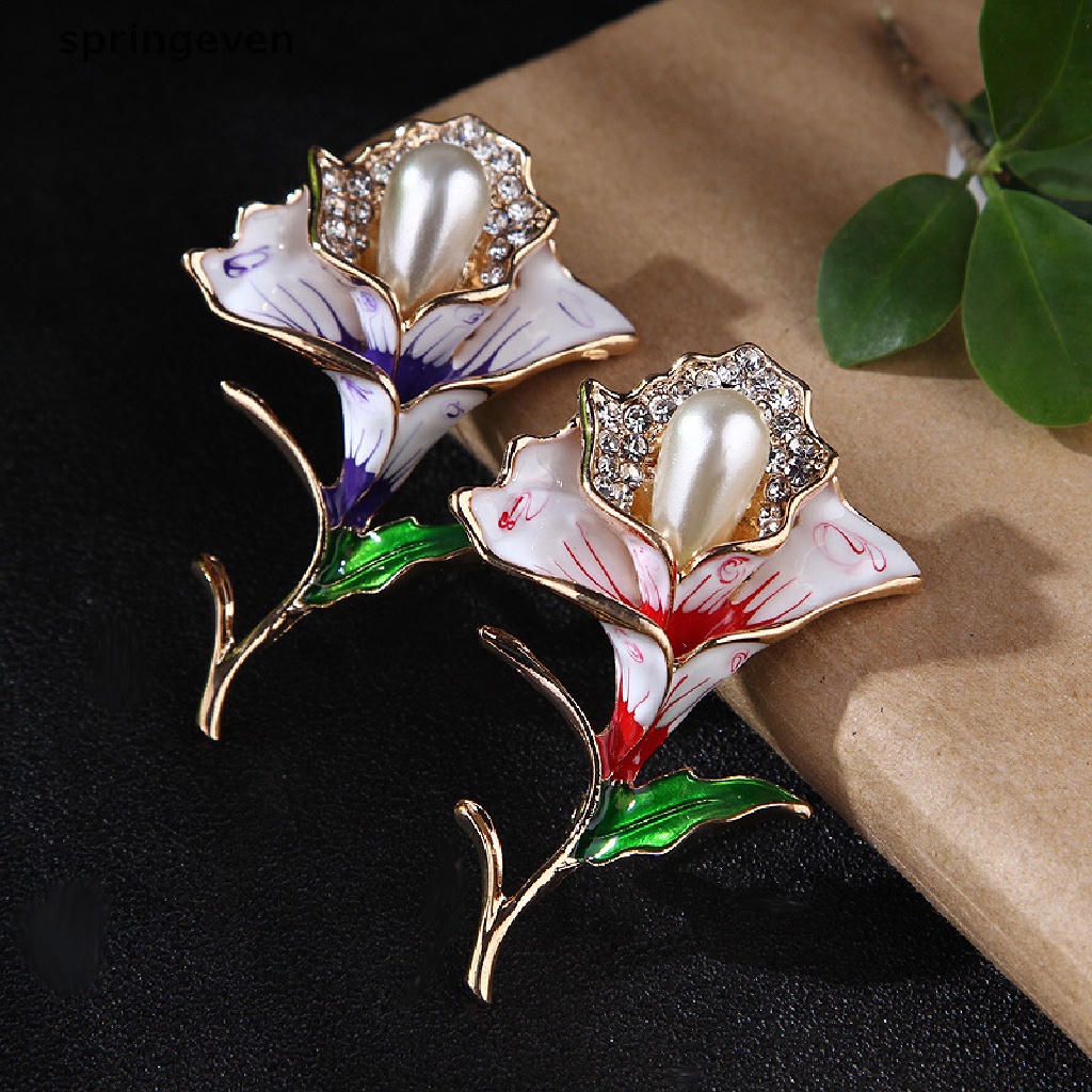 Ghim Cài Áo Hình Hoa Hồng Bằng Hợp Kim Màu Vàng Hồng Đính Đá Pha Lê