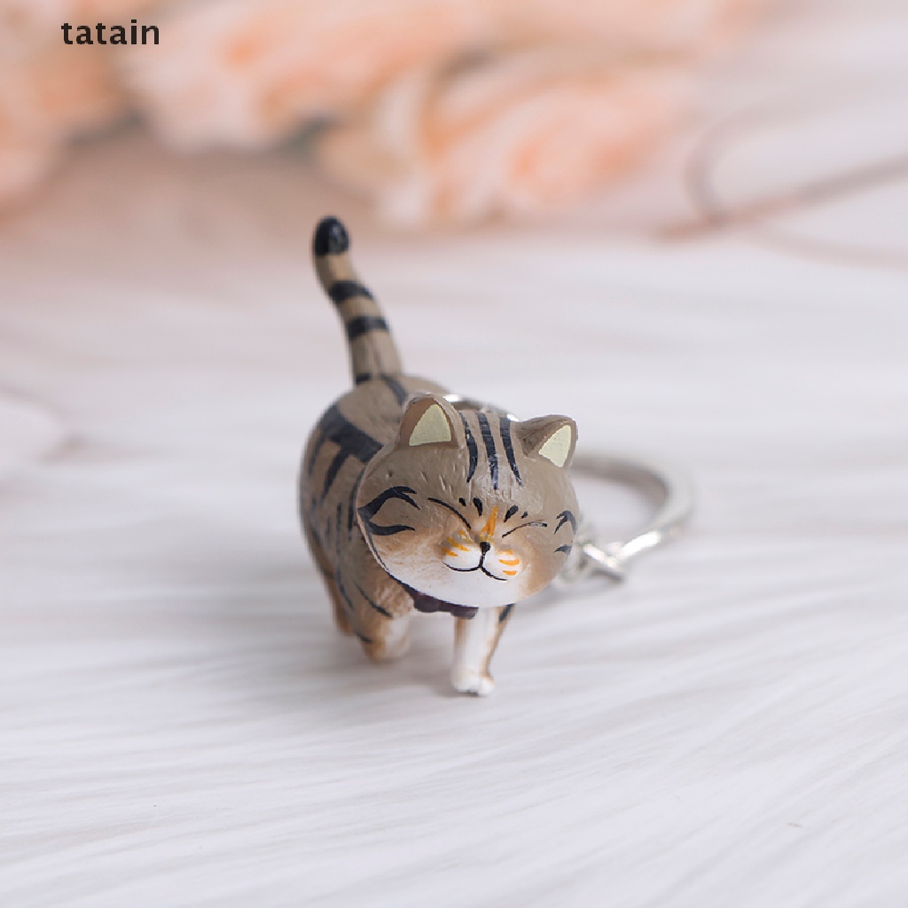 Móc Khóa Hình Mèo Con Lắc Đầu Dễ Thương