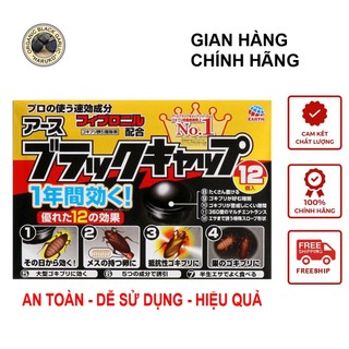 Viên diệt gián, đuổi gián nhật bản, diệt kiến, gián đức hộp 12 viên diệt kiến gián tận gốc, sinh học an toàn
