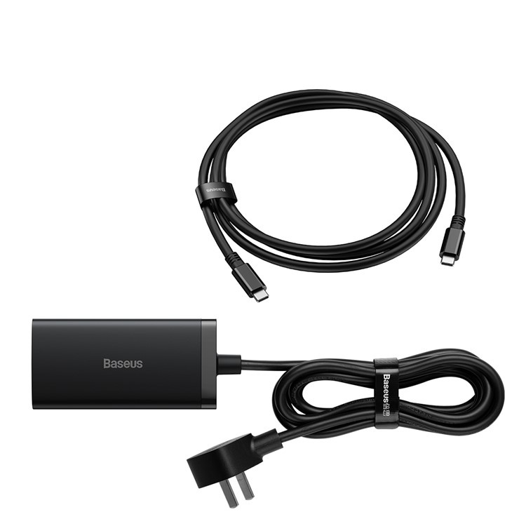 Baseus Đầu sạc nhanh Gan5 Pro Desktop Fast Charger 1U+2C+HD 67W