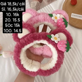 Băng Đô gấu lotso hình quả dâu tây