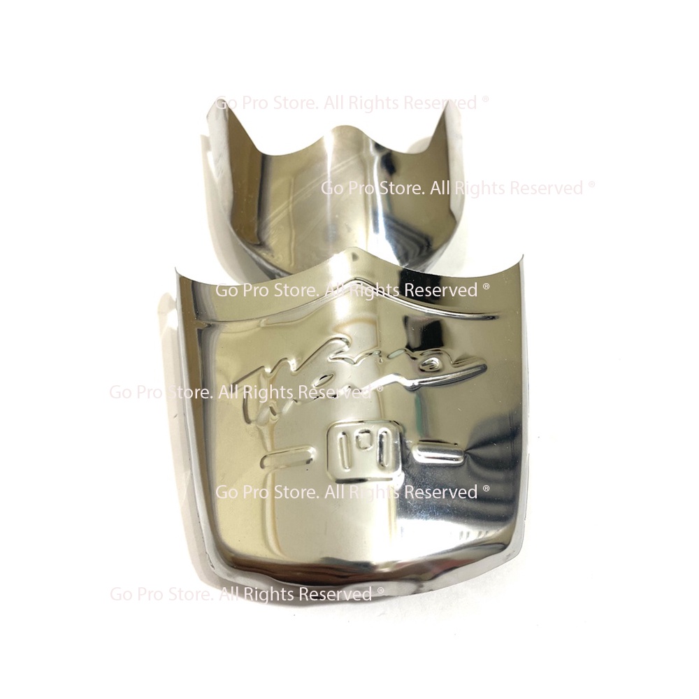 Bộ Ốp Mỏ &amp; Đuôi Dè WAVE A Inox G1297