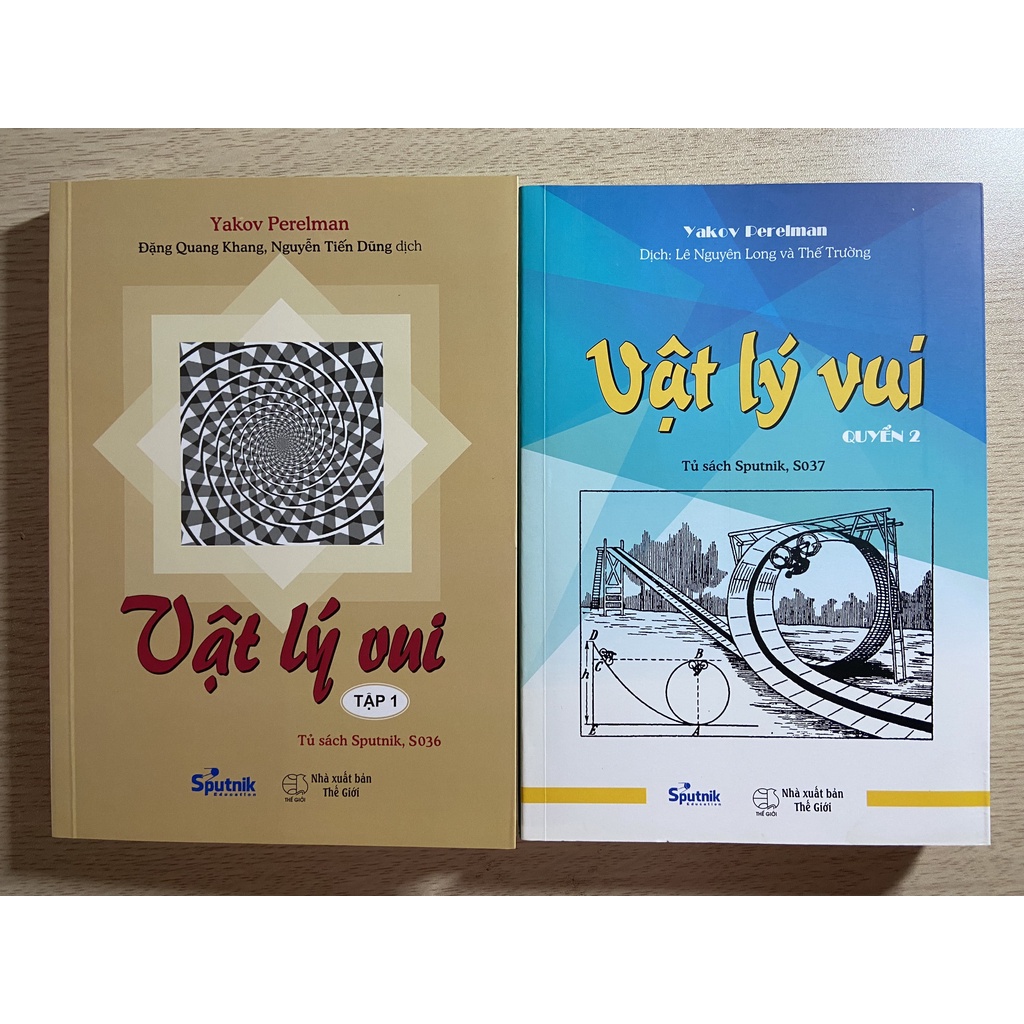 Sách - Vật lý vui ( tập 1 + tập 2)