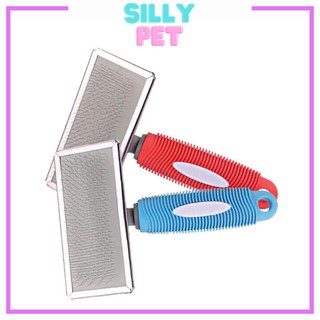 Lược chải lông chó ,mèo - Lược GROOMING gỡ rối đánh bông lấy lông rụng chó mèo - Silly.pet