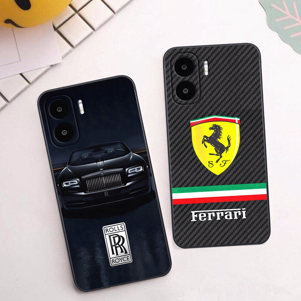 Ốp Xiaomi Redmi A1 in hình các thương hiệu nổi tiếng trẻ trung thể thao cá tính