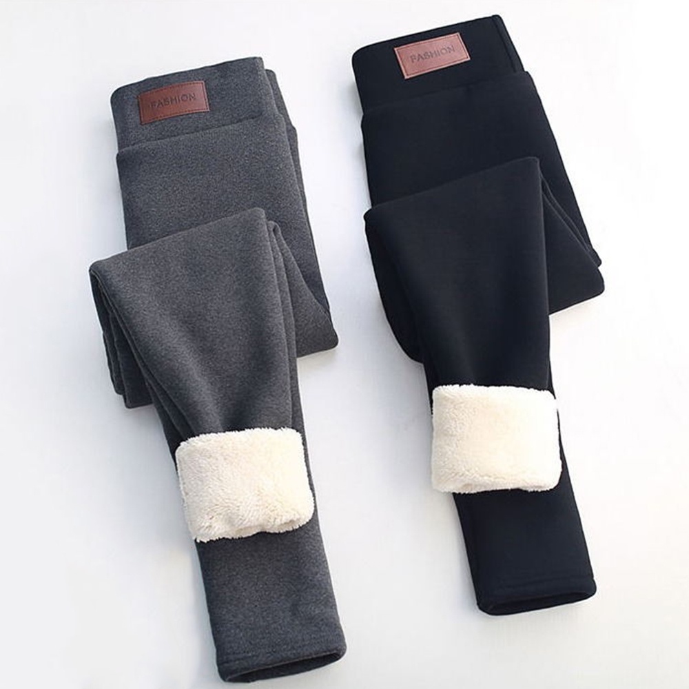 Quần legging lót lông ❤️FREESHIP❤️ Quần legging nữ cạp cao lót lông *Hàng Cao Cấp*