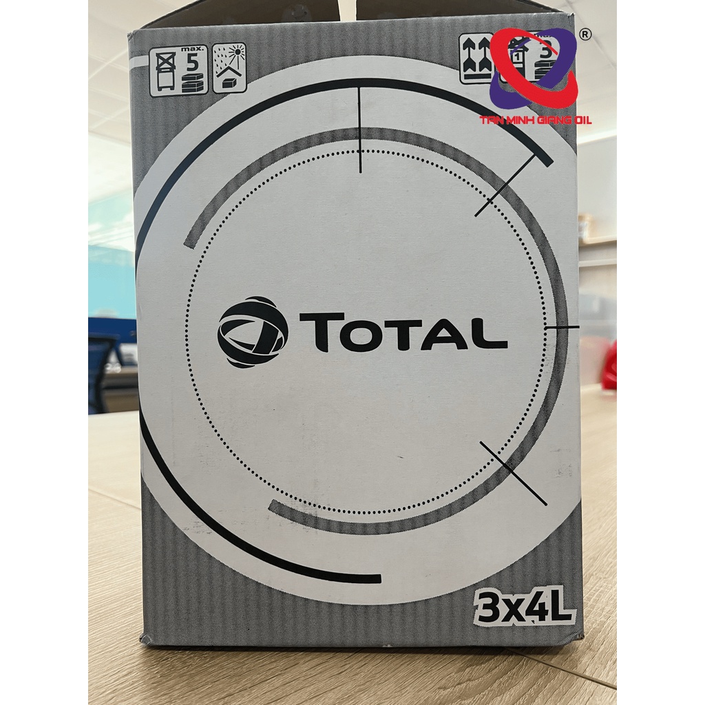 Dầu truyền động / Dầu bôi trơn bánh răng TOTAL TRANSTEC 5 85W90 - 85W140 bình 4 Lít