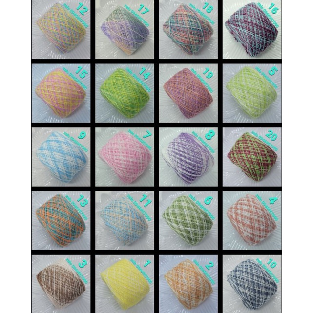 Sợi Cotton Việt Nam Loang