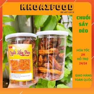 Chuối ngự sấy dẻo không đường Đà Lạt ăn vặt ngon đặc biệt