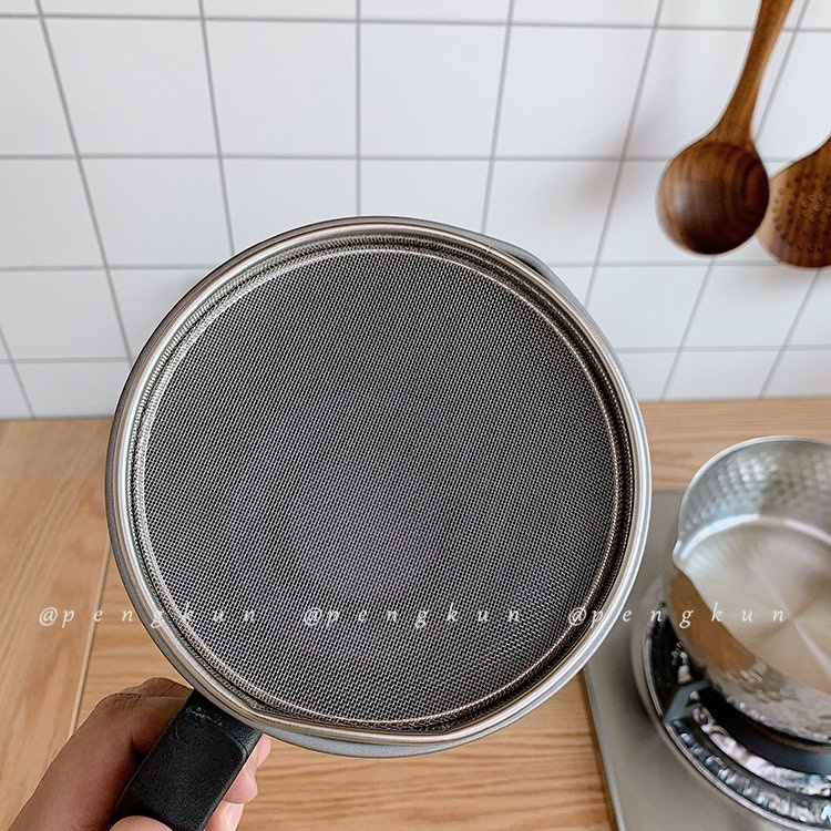 Nồi Lọc Dầu Dung Tích Lớn 1.7L Bằng Thép Không Gỉ Phong Cách Nhật Bản Dầu Nhà Bếp F