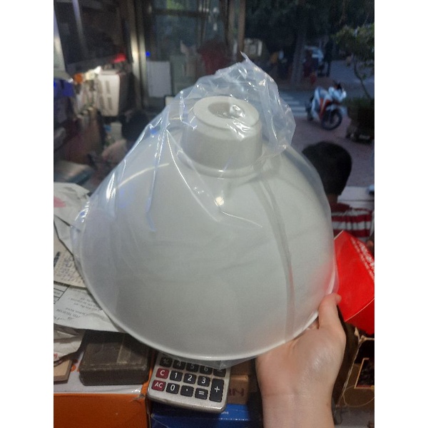 Chóa (Chao) Tô (Bát) Chụp Bóng Đèn 3 Tấc Nhựa