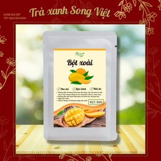 Bột xoài làm bánh, tạo màu, pha chế gói 20G Song Việt