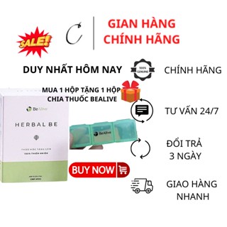 [Mẫu mới]Trà thảo mộc tăng cân Herbal Be Bealive tốt cho sức khỏe,ăn ngủ ngon toàn hiệu quả tăng 2-3kg 15ngày