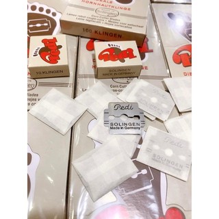 lưỡi dao bào gót chân Pedi( 1 hộp 10 lưỡi )