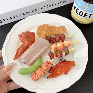 Kẹp Tóc Hình Cánh Gà Đồ Ăn Vui Nhộn