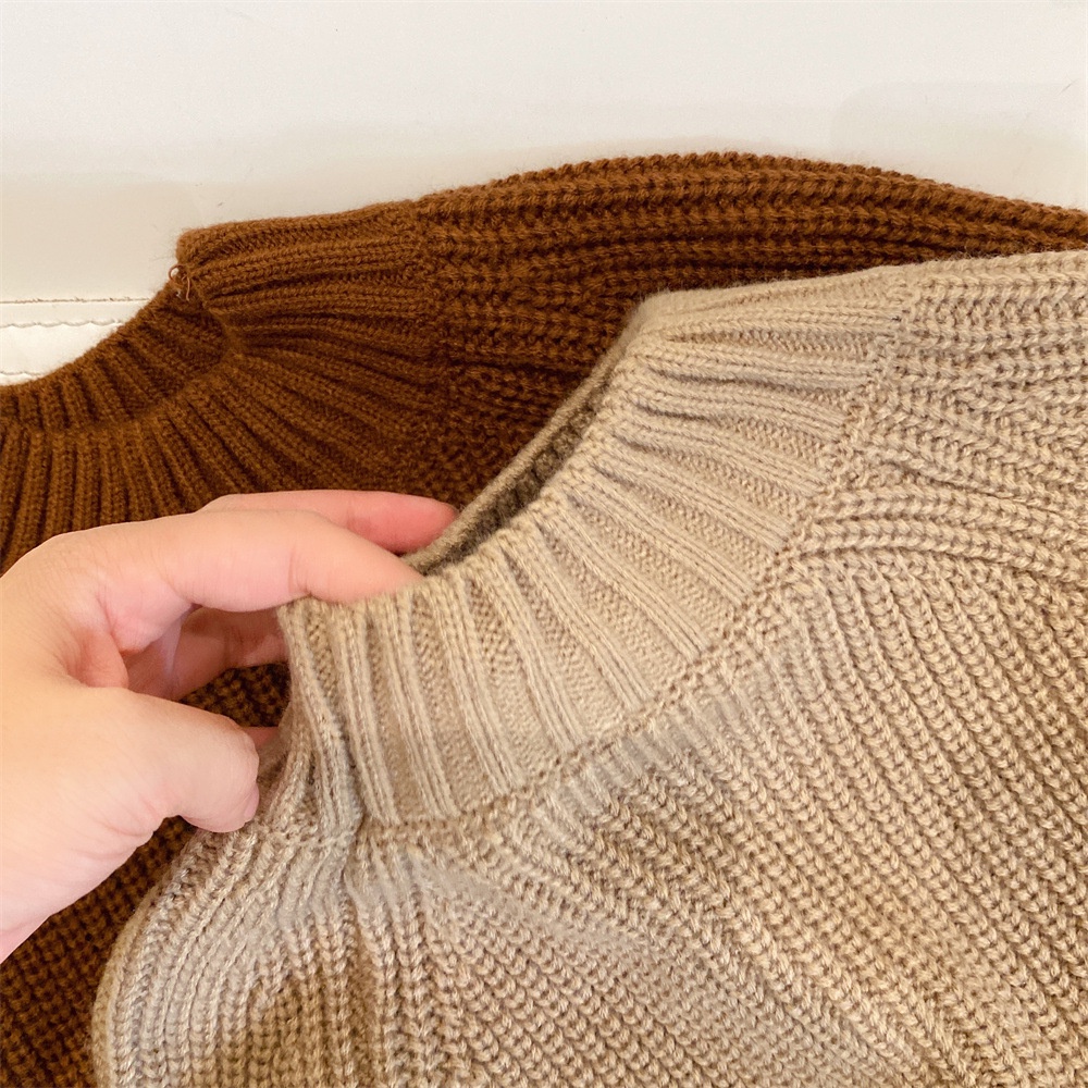 Áo len phong cách hàn quốc cực dày cho bé trai bé gái