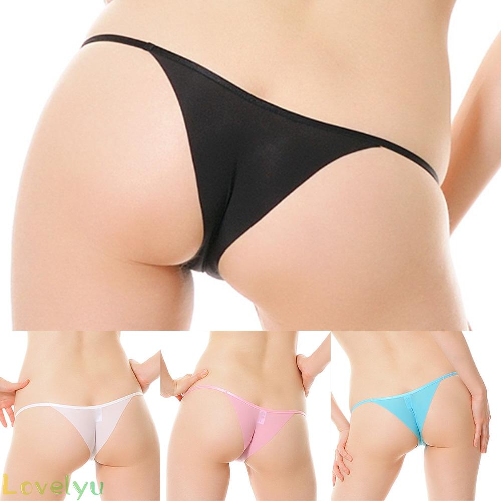 [ FAST SHIPPING ]Sexy Women Panties Breathable Casual Comfortable See-Through Underwear-Briefs