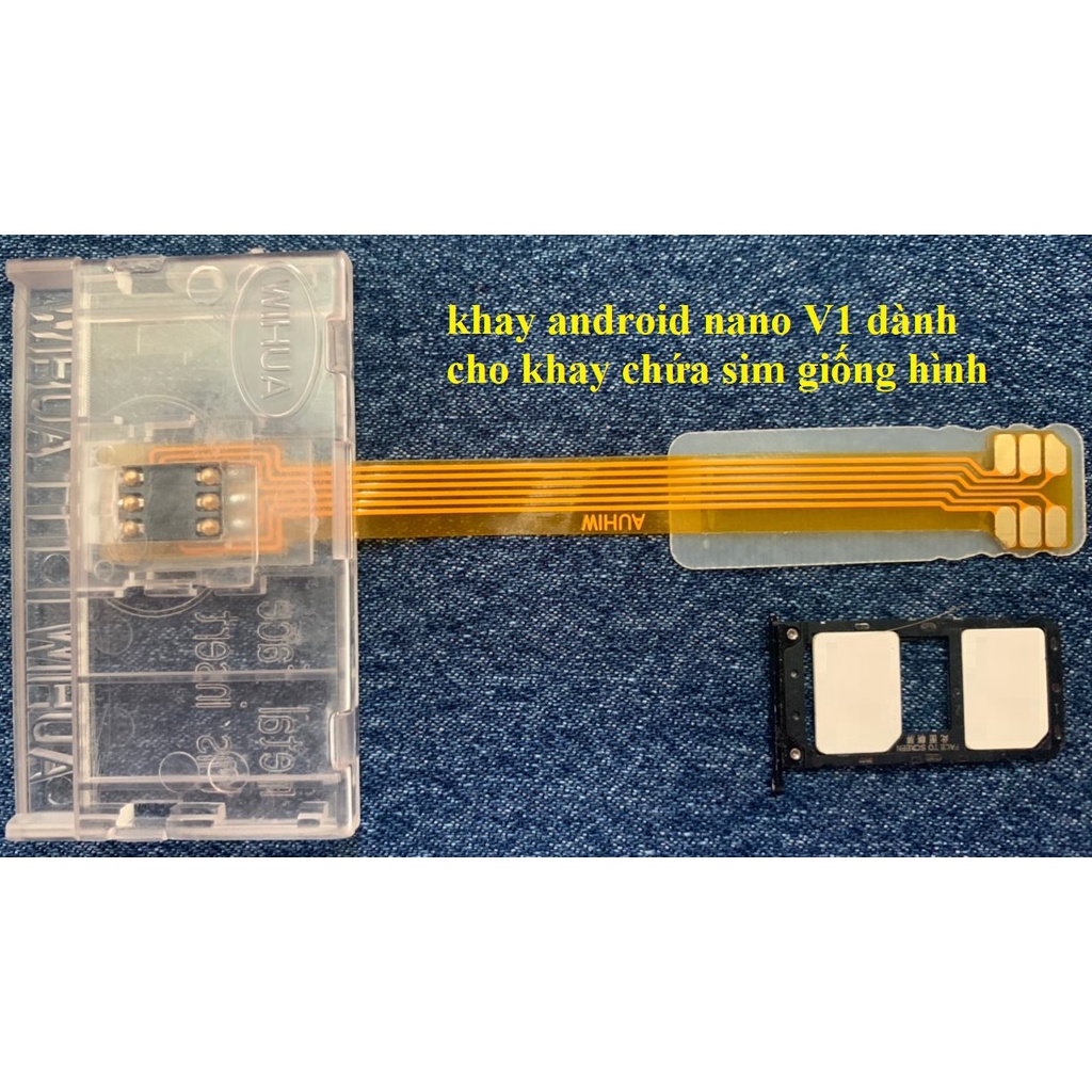 Khay Kích Sim Nano Adriod, Dành cho ACE làm OTP - MMO ghim nguyên khay không cần bẻ sim
