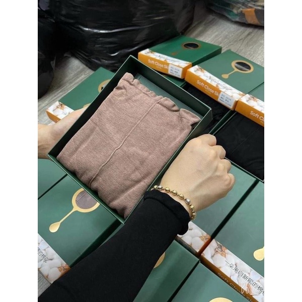 Áo Giữ Nhiệt Cổ Lọ Viền Bèo hộp xanh mã 28018