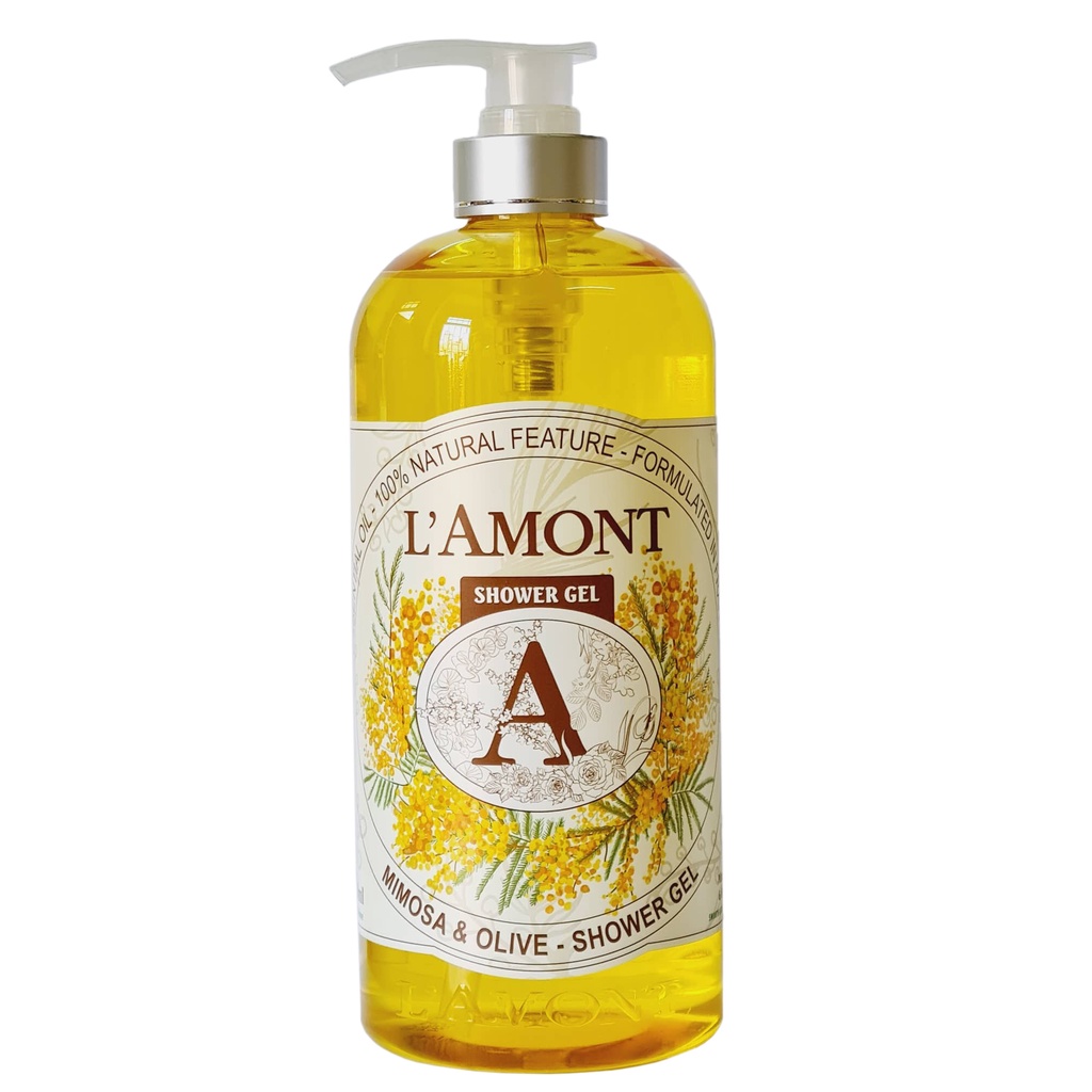 Sữa Tắm LAmont En Provence Hoa Mimosa 1000ml/chai