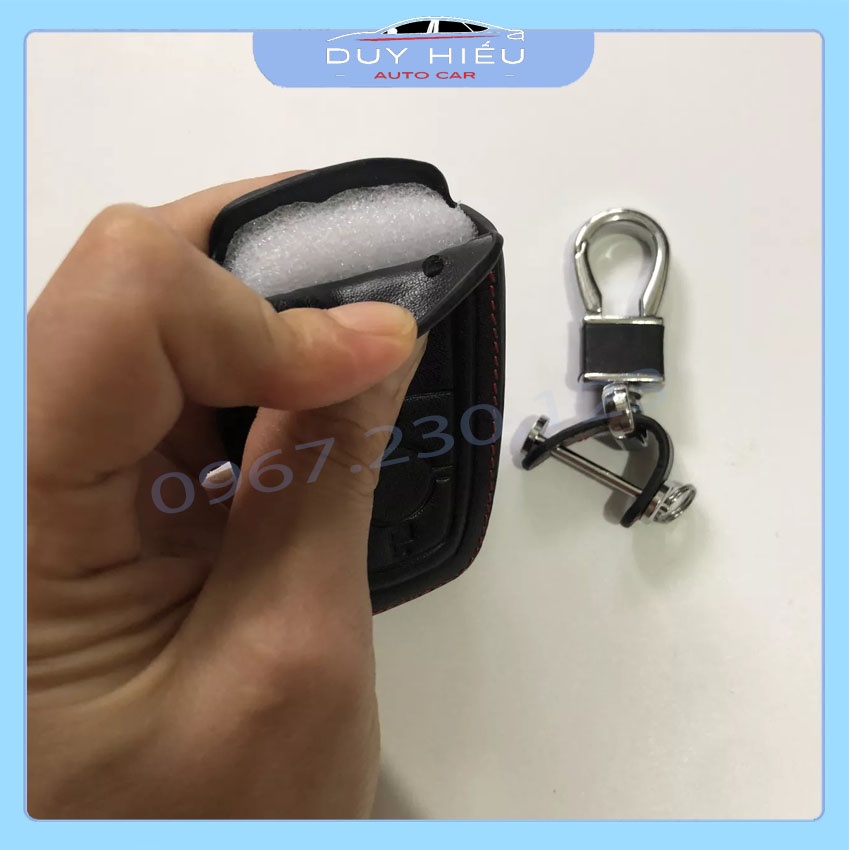 [ ẢNH THẬT] Bao Da Chìa Khóa Ô TÔ FORD RANGER WT 2021 EVEREST ECOSPORT Da Bò Thật Siêu Bền