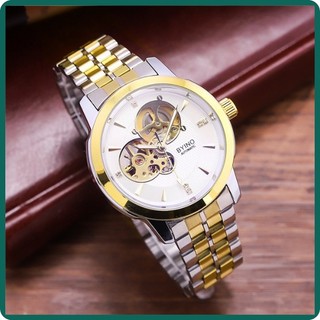 Đồng Hồ Cơ Nam BYINO Lộ Tim Cơ - Chống nước - Chống Xước - Bảo hành 12 tháng kèm Thẻ BH