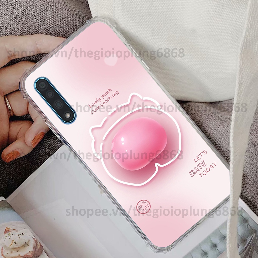 Ốp Vsmart Live in hình caro gấu vịt cute dễ thương, đầy đáng yêu