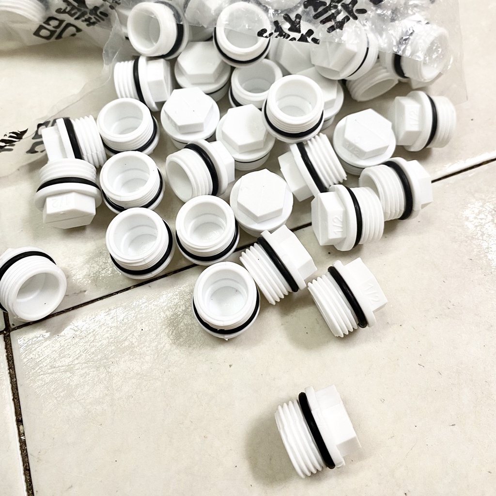Nút Bịt ren 21 , đầu bịt ống nước nóng 20 , ống pvc 21 , nút bị ống nước, bịt chịu áp