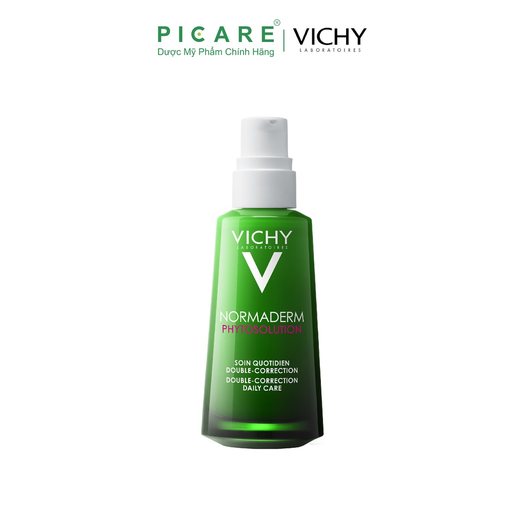 Gel dưỡng ẩm kép giảm mụn Vichy Normaderm Phytosolution Daily Care 50ml