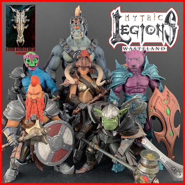 MÔ HÌNH MYTHIC LEGIONS 1/12 WASTELAND WAVE