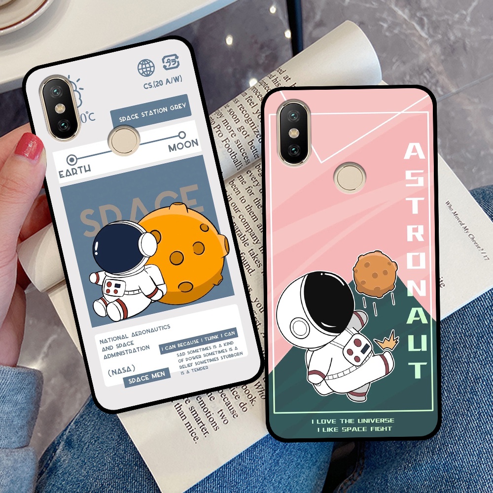 Ốp Xiaomi Mi A2 / Mi 6x in hình vũ trụ, nasa, moon, earth siêu đẹp