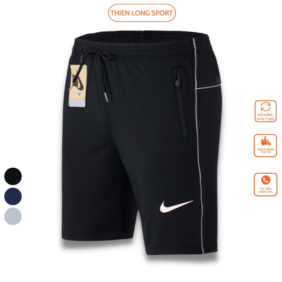Quần short nam thể thao cao cấp chất liệu thun lạnh co giãn 4 chiều thoáng mát phù hợp mọi lứa tuổi Q81