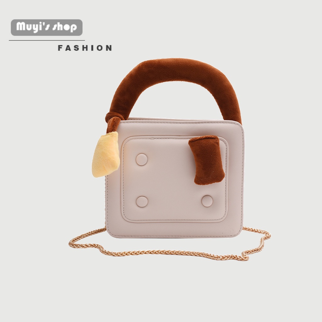 Iretro Túi Xách Đeo Vai Hình Vuông Cỡ Nhỏ Kết Cấu Mới