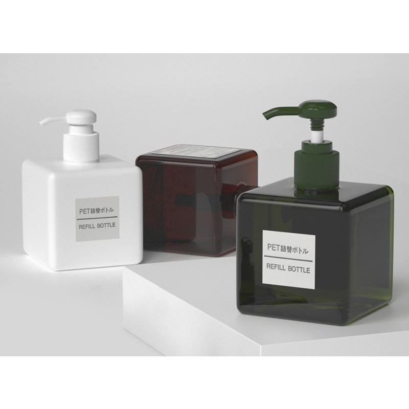 Set sticker, nhãn dán, tem dán chai lọ chiết nhiều size