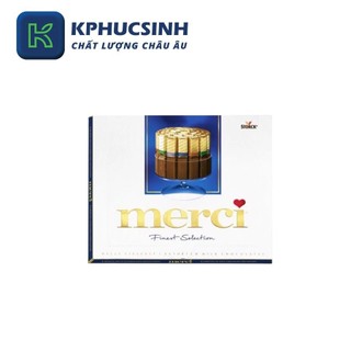 Socola sữa hỗn hợp merci finest selection milk 250g kphucsinh - hàng chính hãng