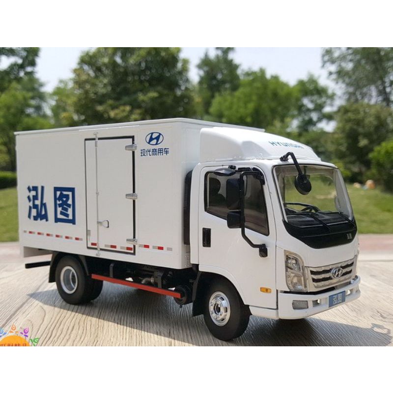 Mô hình xe tải nhẹ HuynDai hợp Kim 1:24
