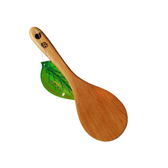 Muỗng Xới Cơm Vá Sạn Gỗ Trường Sơn Mã 01